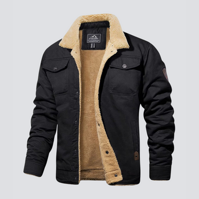 Octavian | Men's Sherpa Lined Trucker Jacket