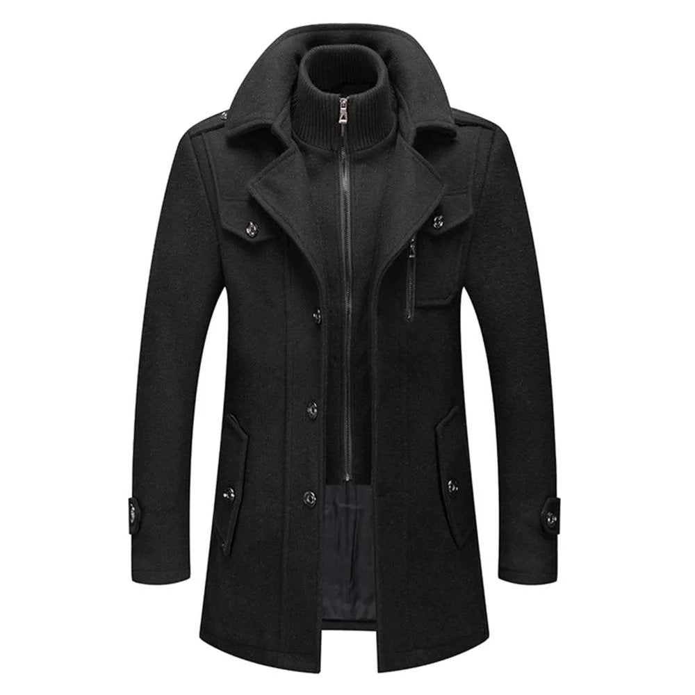 Barnaby | Men's Double Layer Overcoat