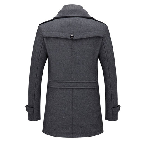 Barnaby | Men's Double Layer Overcoat