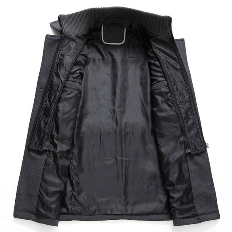 Barnaby | Men's Double Layer Overcoat