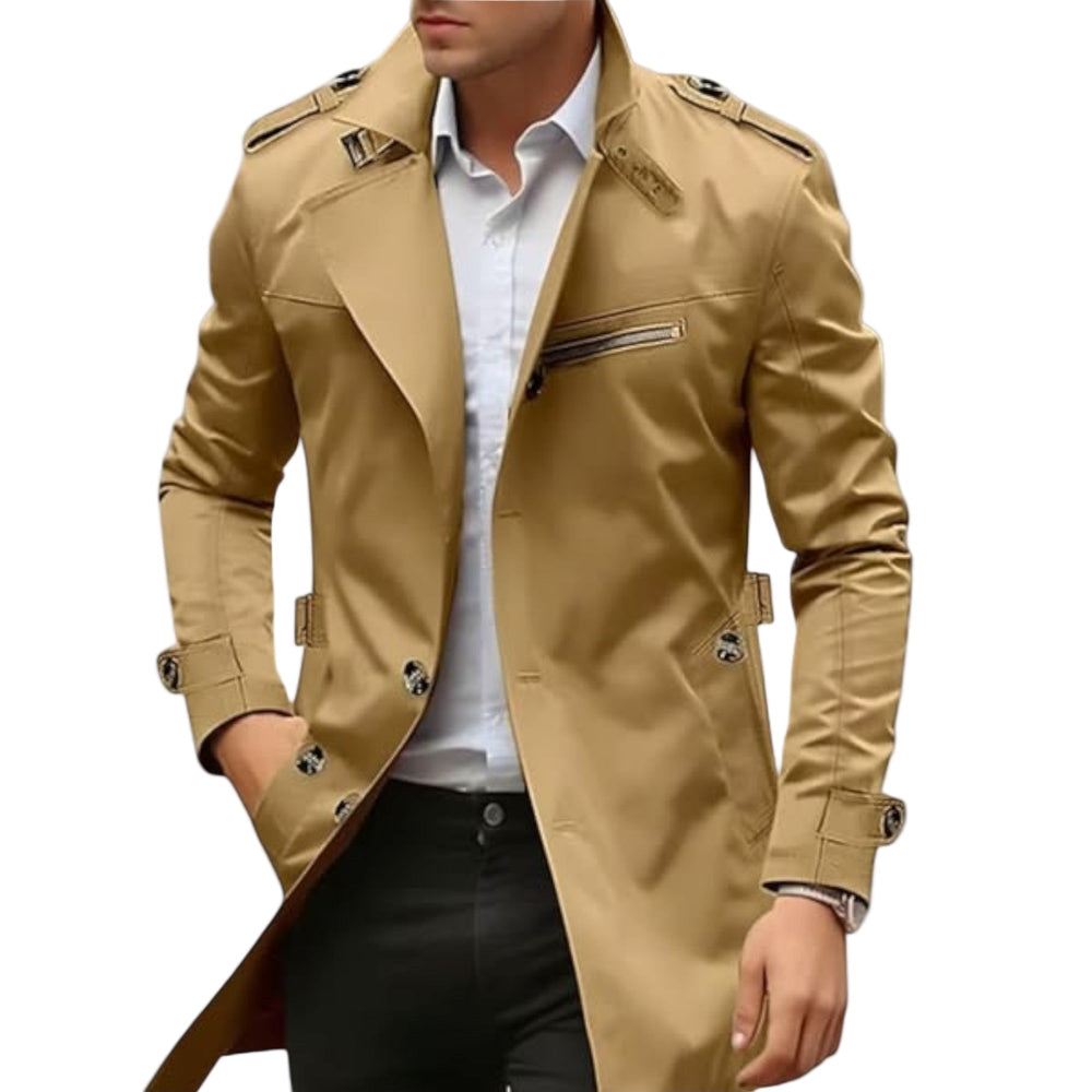 Bennett | Kurzer Herren-Trenchcoat