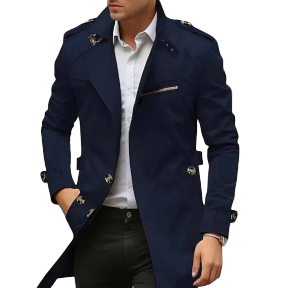 Bennett | Kurzer Herren-Trenchcoat
