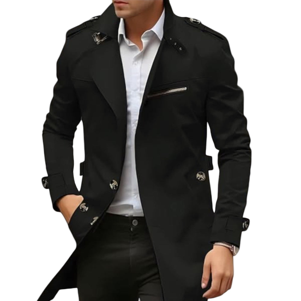Bennett | Kurzer Herren-Trenchcoat