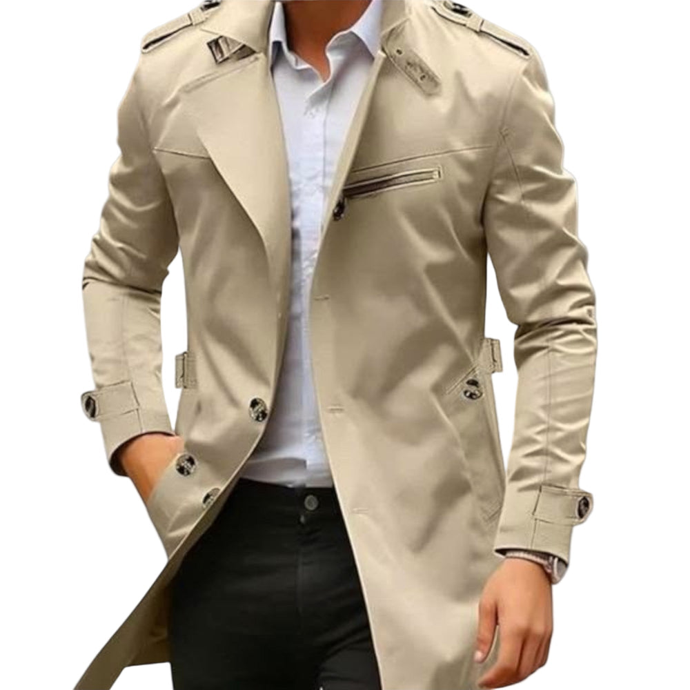 Bennett | Kurzer Herren-Trenchcoat
