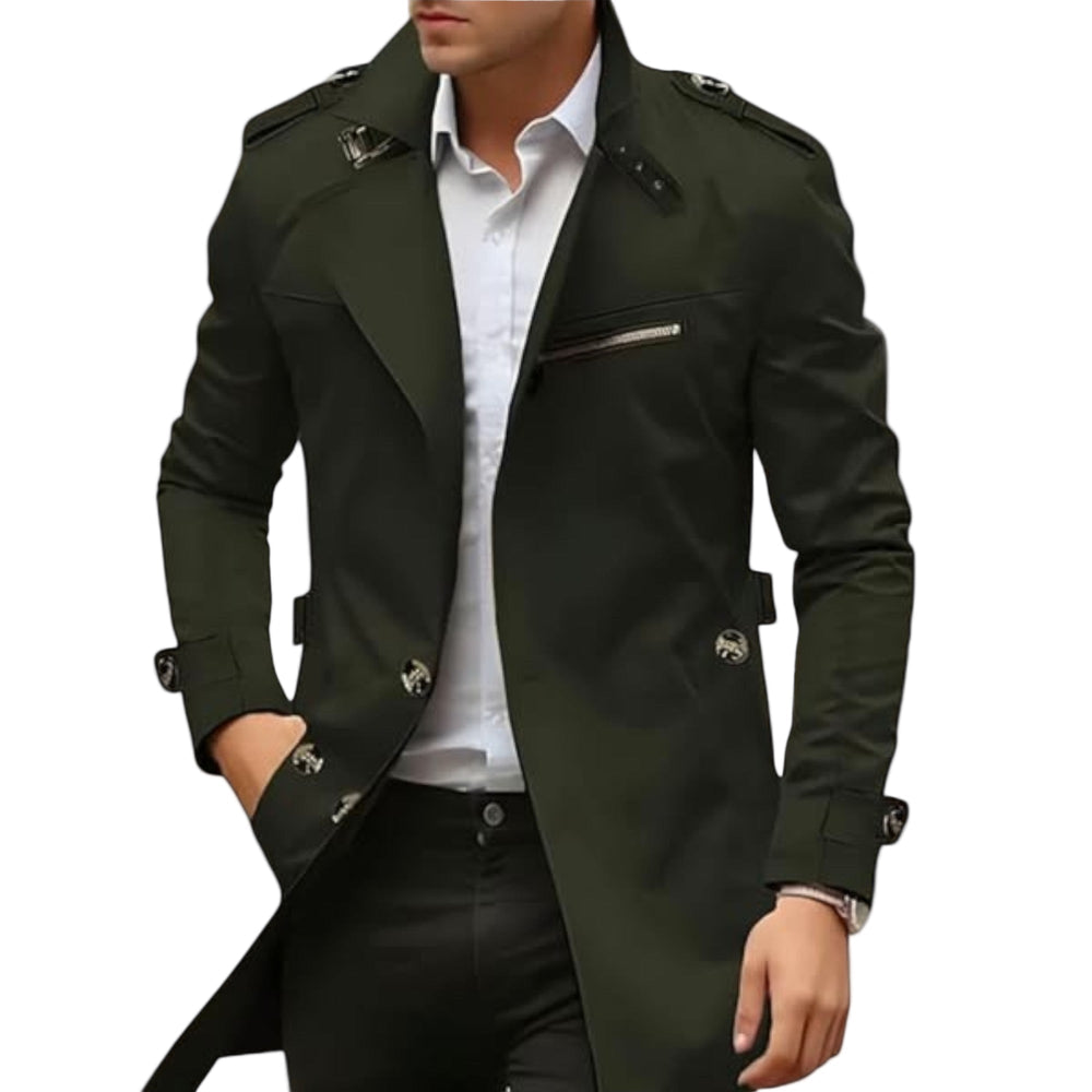 Bennett | Kurzer Herren-Trenchcoat