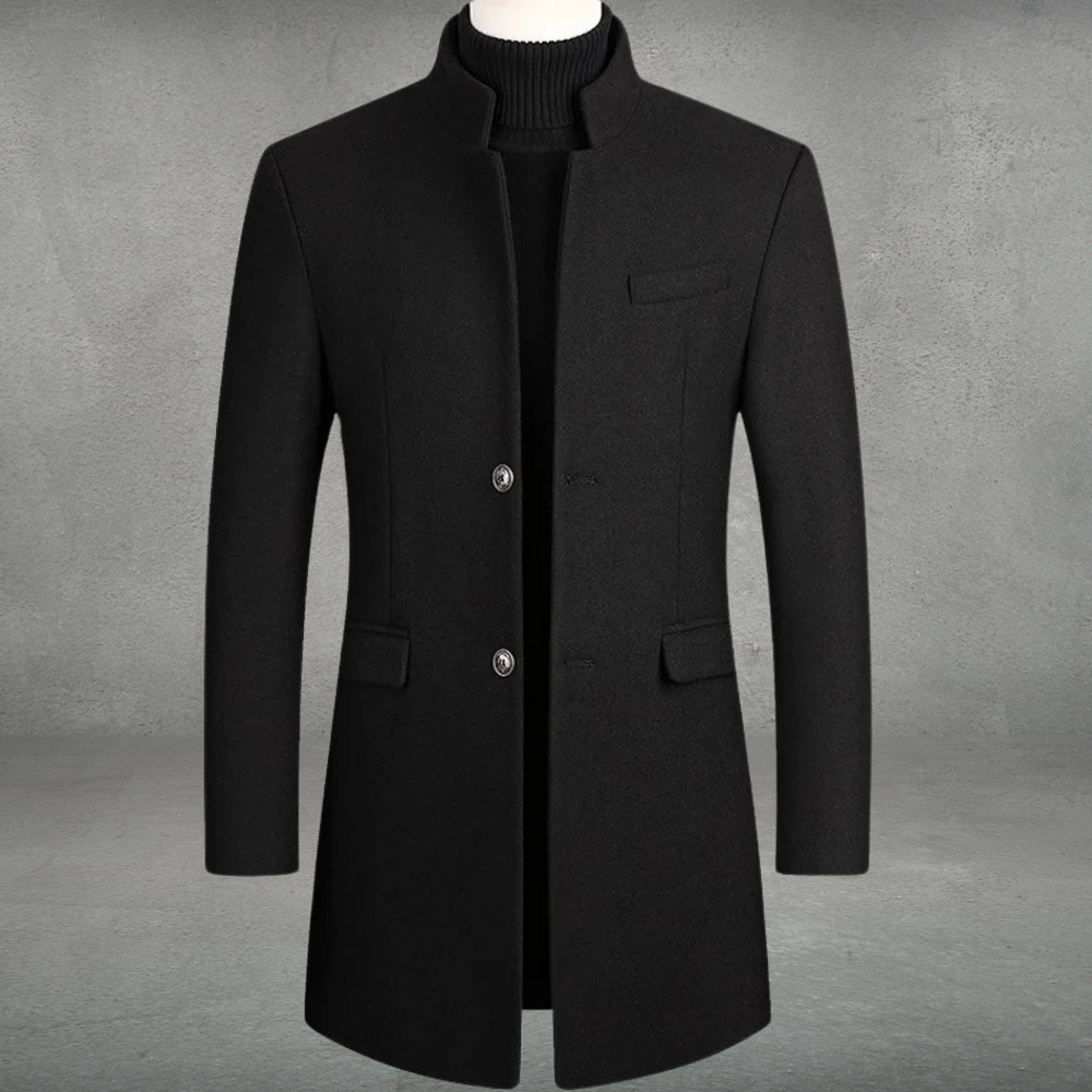 Bertram | Men's Long Business Overcoat