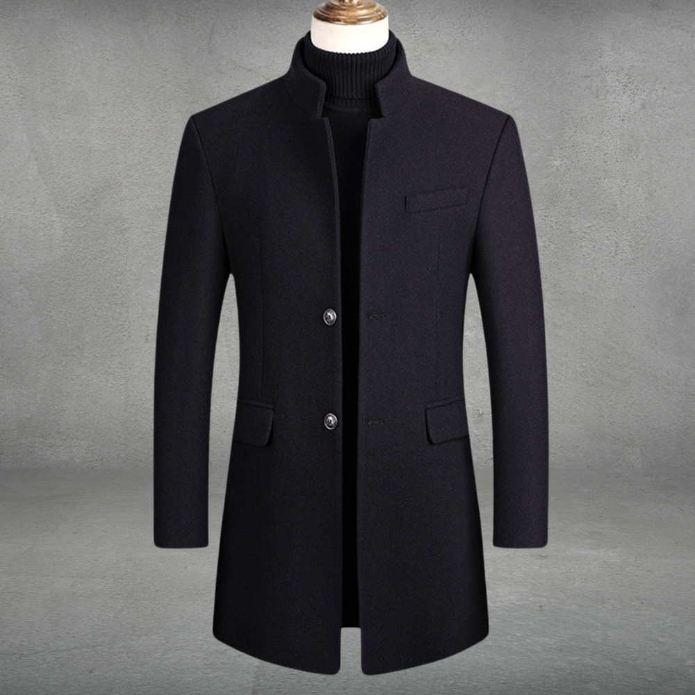 Bertram | Men's Long Business Overcoat