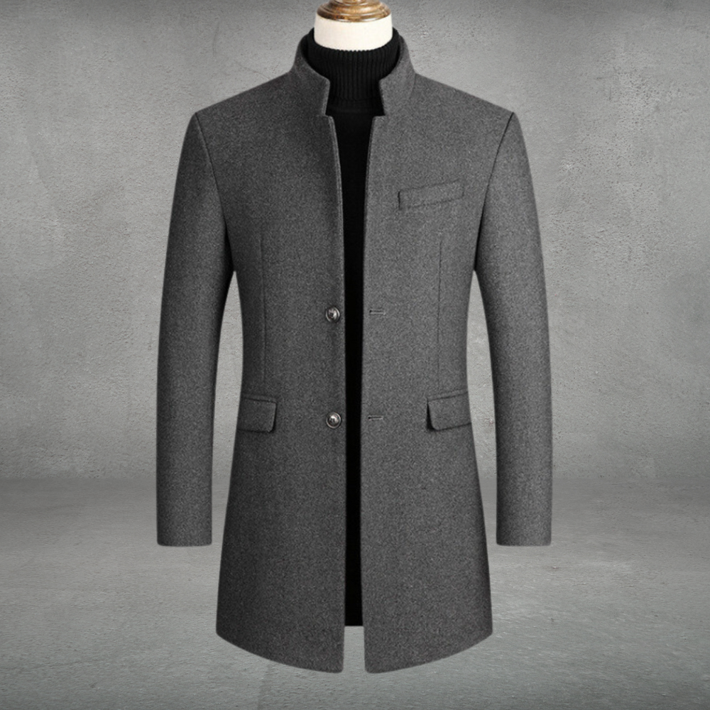 Bertram | Men's Long Business Overcoat