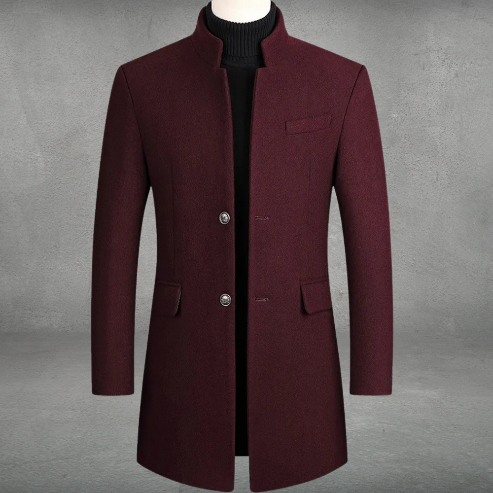 Bertram | Men's Long Business Overcoat