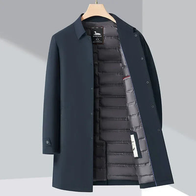 Blaise | Herren-Daunen-Trenchcoat