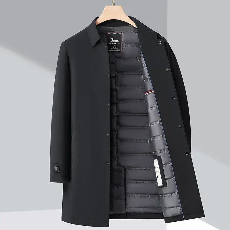 Blaise | Herren-Daunen-Trenchcoat
