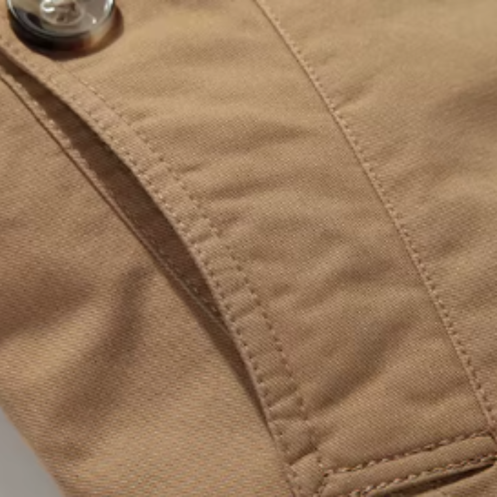 Booker | Herren-Stepp-Trenchcoat mit Fleecefutter