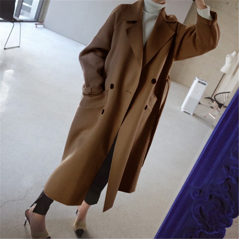 Bridget | Women's Long Belted Coat