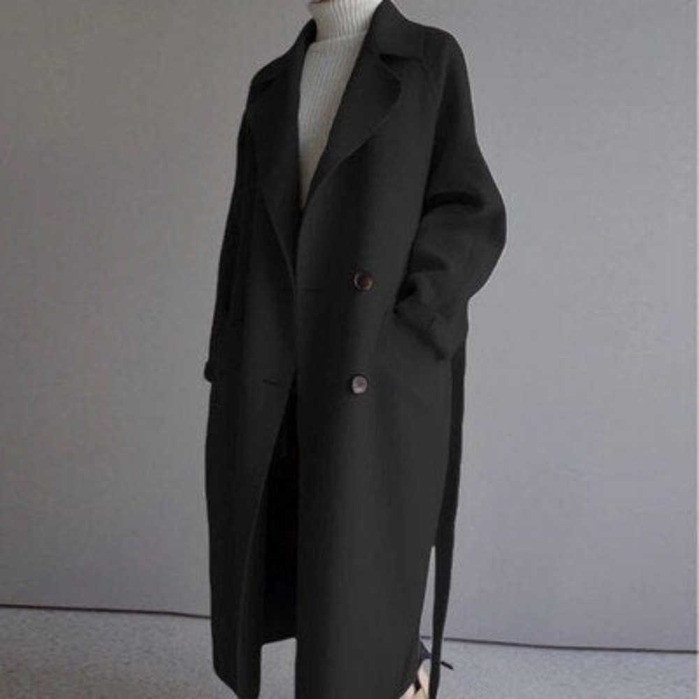 Bridget | Women's Long Belted Coat