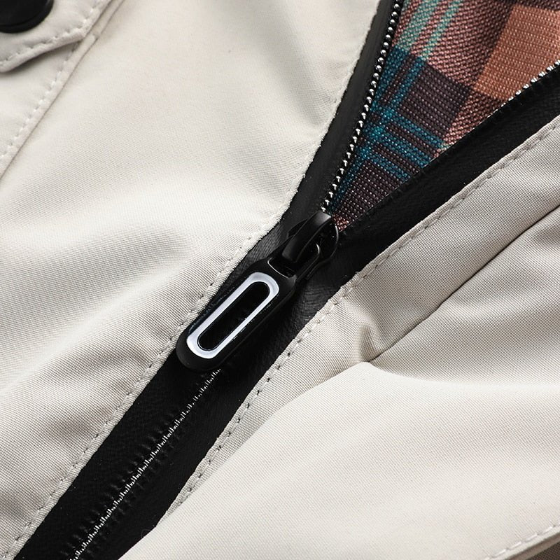 Caleb | Wasserdichte Outdoor-Kapuzenjacke für Herren