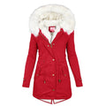Cecily | Women's Fleece Lined Hooded Coat