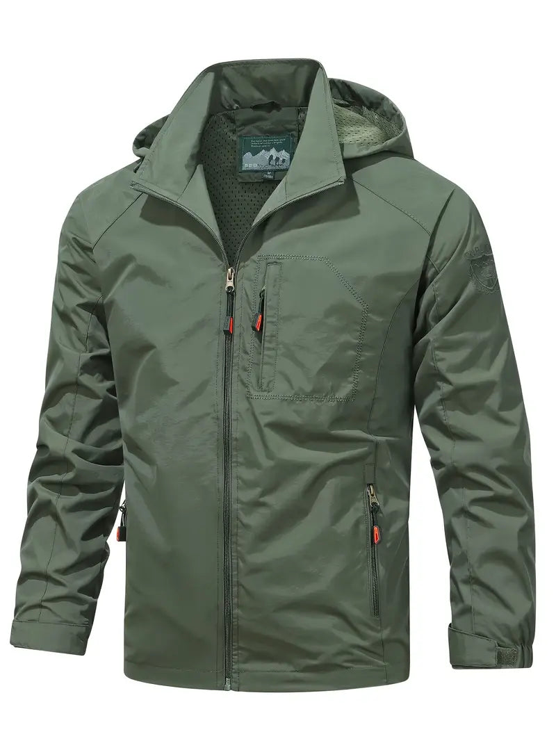 Cedric | Wasserabweisende, packbare Herrenjacke