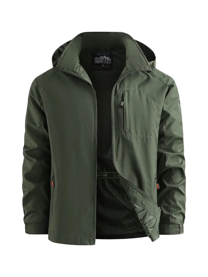 Cedric | Wasserabweisende, packbare Herrenjacke