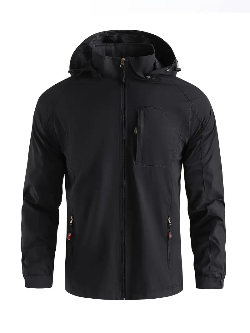 Cedric | Wasserabweisende, packbare Herrenjacke