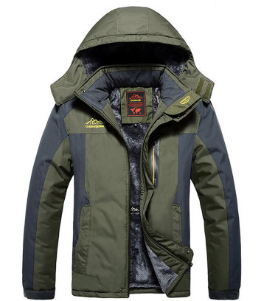 Clement | Herren-Kapuzenjacke mit Fleecefutter