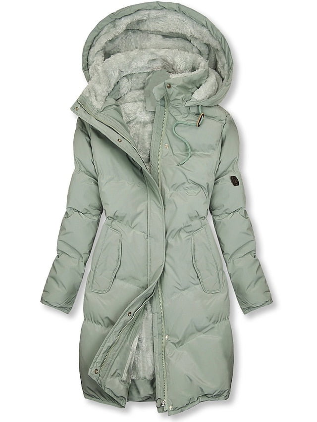 Colette | Langer Damen-Parka mit Kapuze