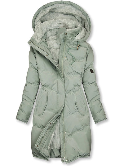 Colette | Women's Long Hooded Parka Coat