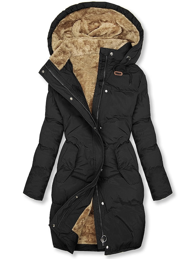 Colette | Langer Damen-Parka mit Kapuze