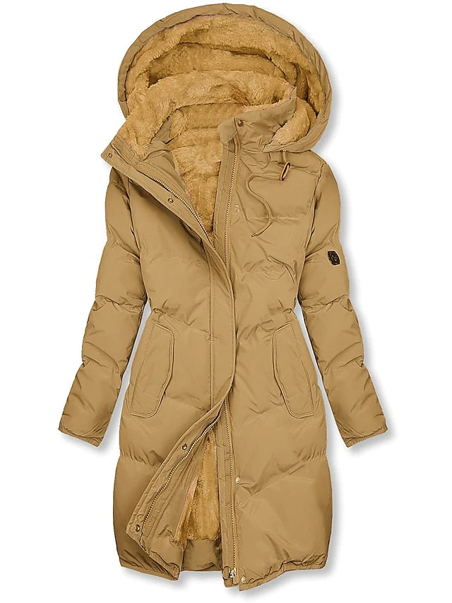 Colette | Langer Damen-Parka mit Kapuze