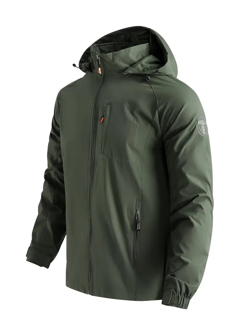 Conrad | Leichte Herren-Kapuzenjacke mit Reißverschluss