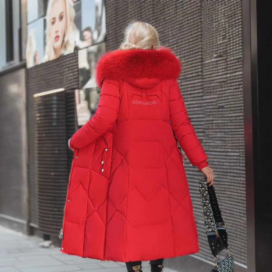 Cressida | Women's Long Quilted Down Coat