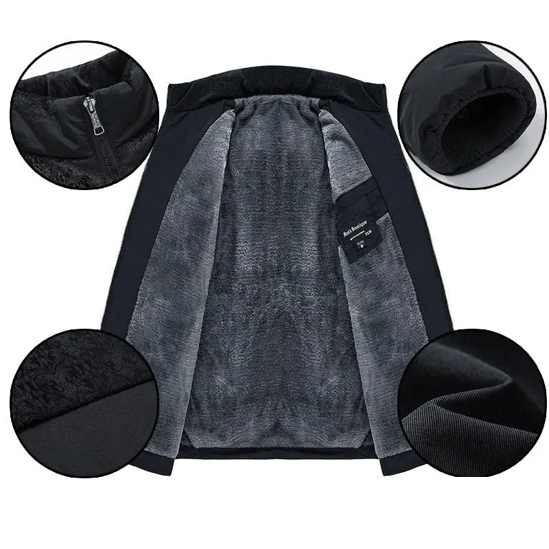 Cyrus | Herren-Pufferjacke mit Fleecefutter