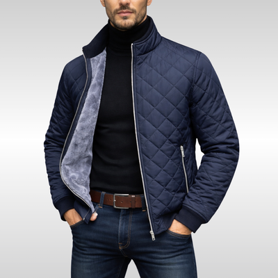 Desmond | Herren-Steppjacke mit Fleecefutter
