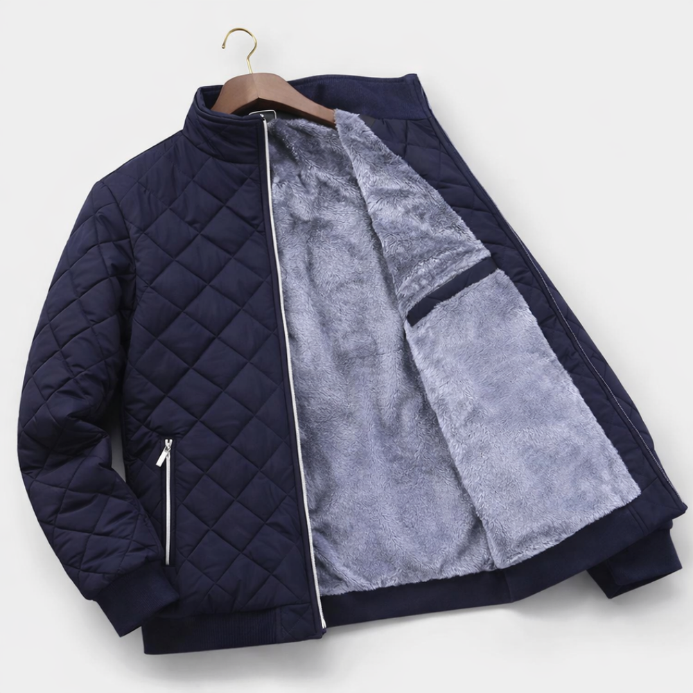 Desmond | Men's Fleece-Lined Quilted Jacket