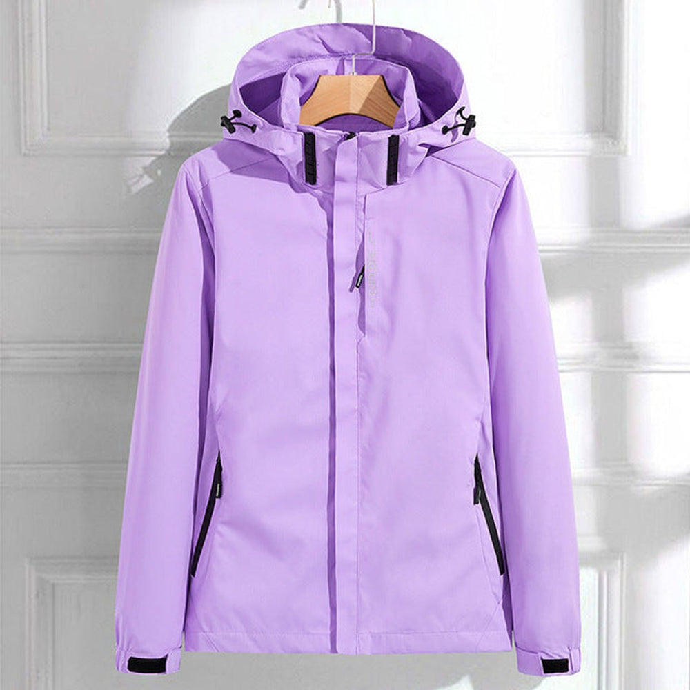 Dorothea | Leichte Damen-Regenjacke mit Kapuze