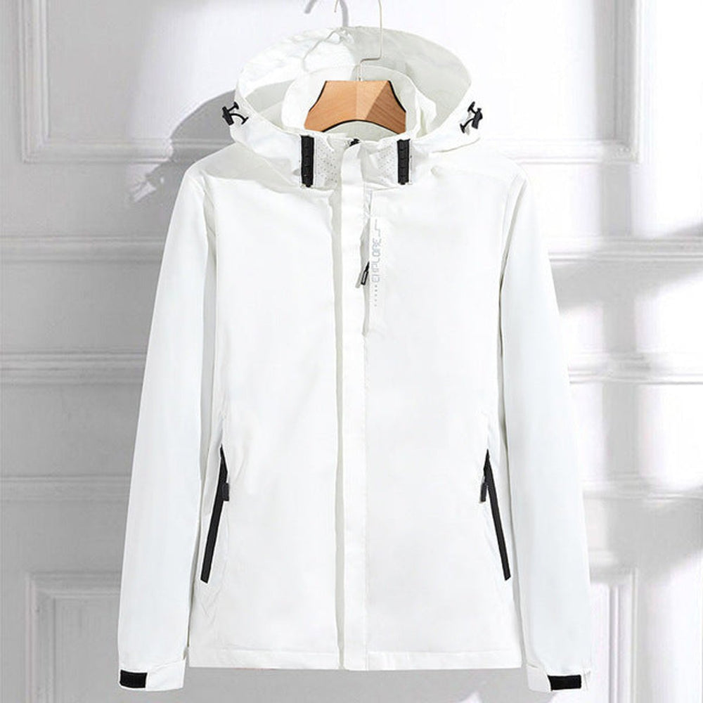 Dorothea | Leichte Damen-Regenjacke mit Kapuze