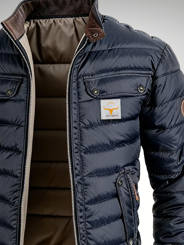 Duncan | Gesteppte Daunen-Pufferjacke für Herren