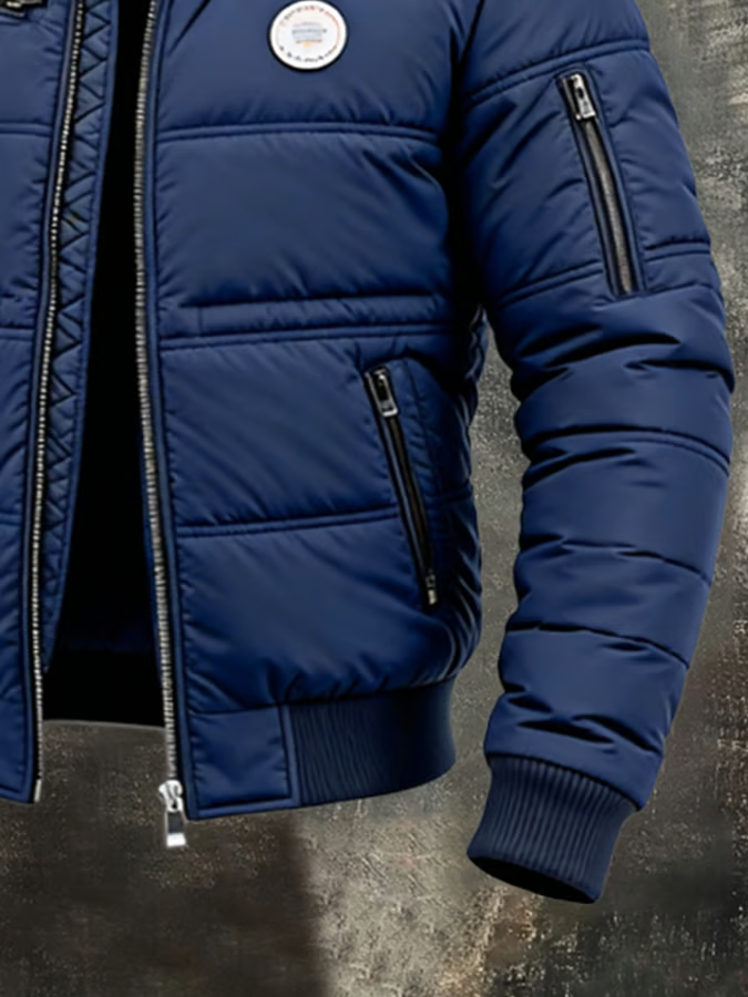 Edmund | Men's Hooded Padded Puffer Jacket