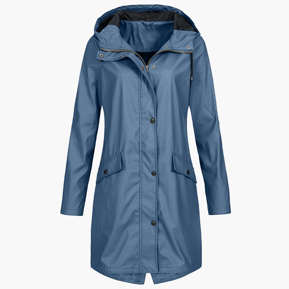 Ellery | Lange Kapuzen-Regenjacke für Damen
