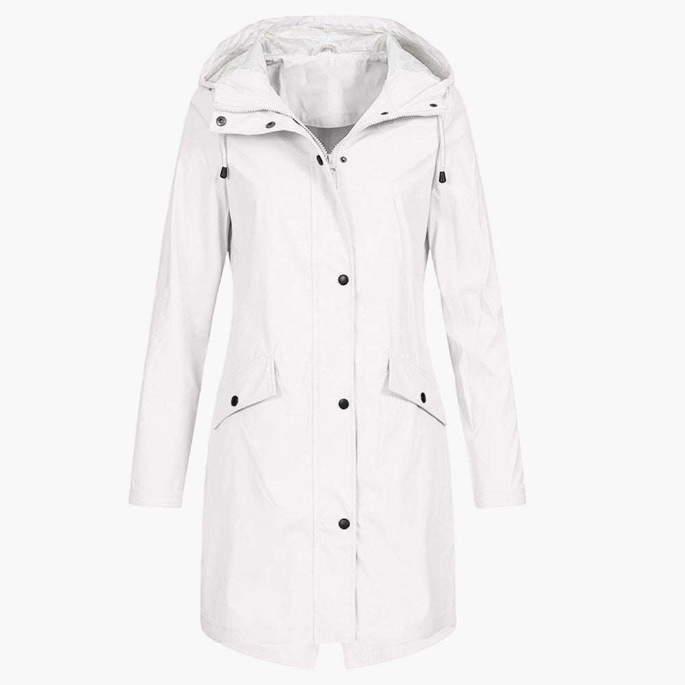 Ellery | Lange Kapuzen-Regenjacke für Damen