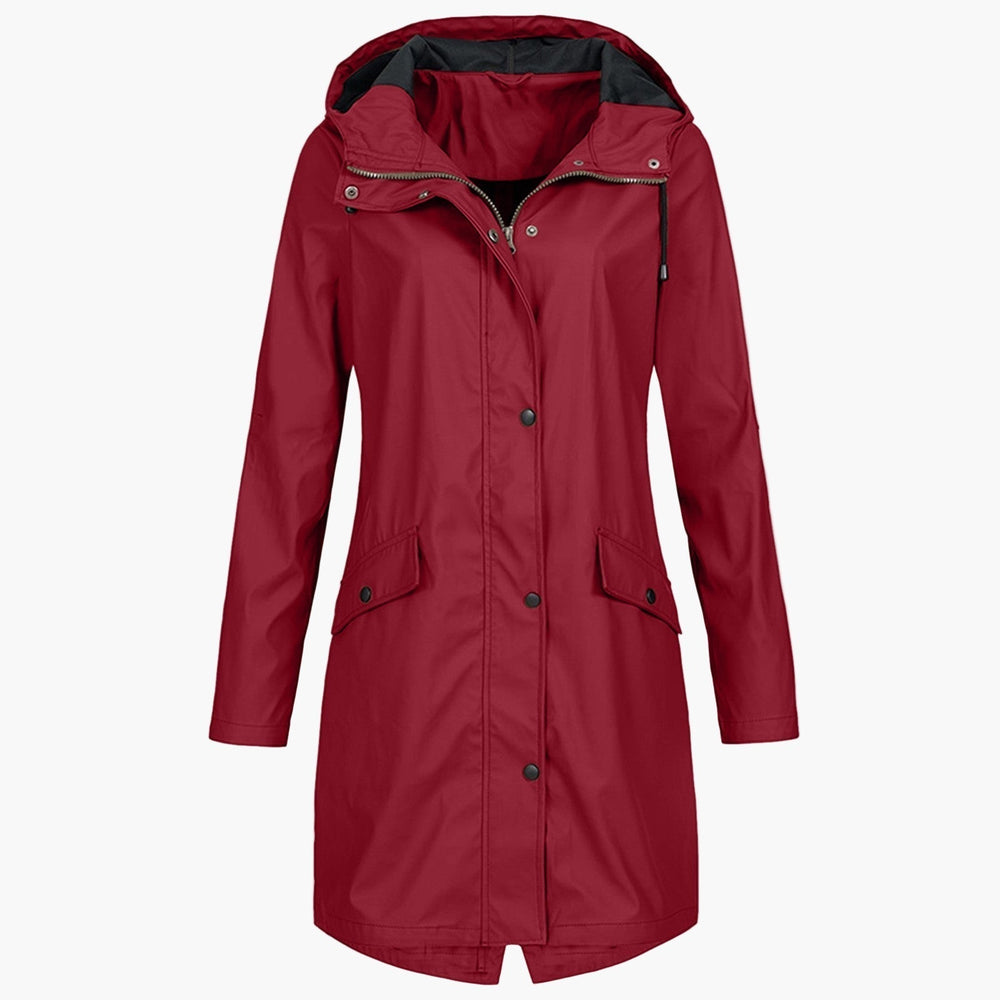 Ellery | Lange Kapuzen-Regenjacke für Damen