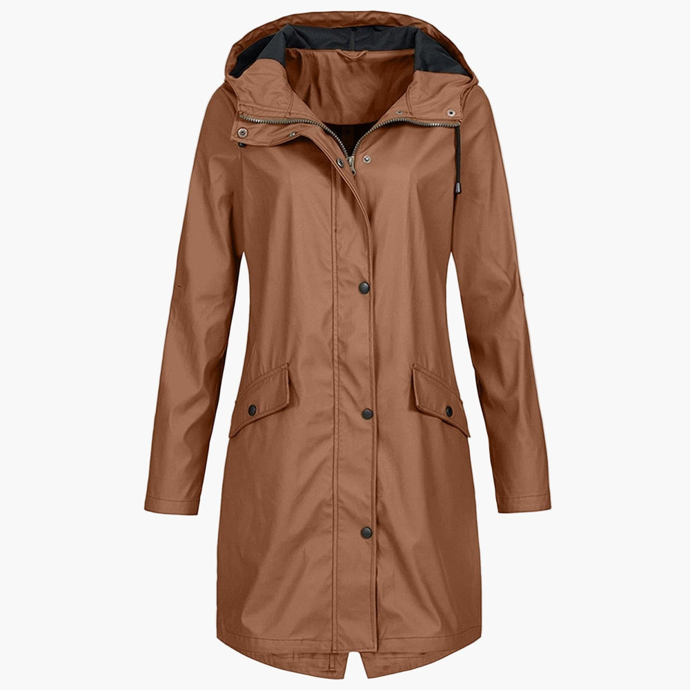 Ellery | Lange Kapuzen-Regenjacke für Damen