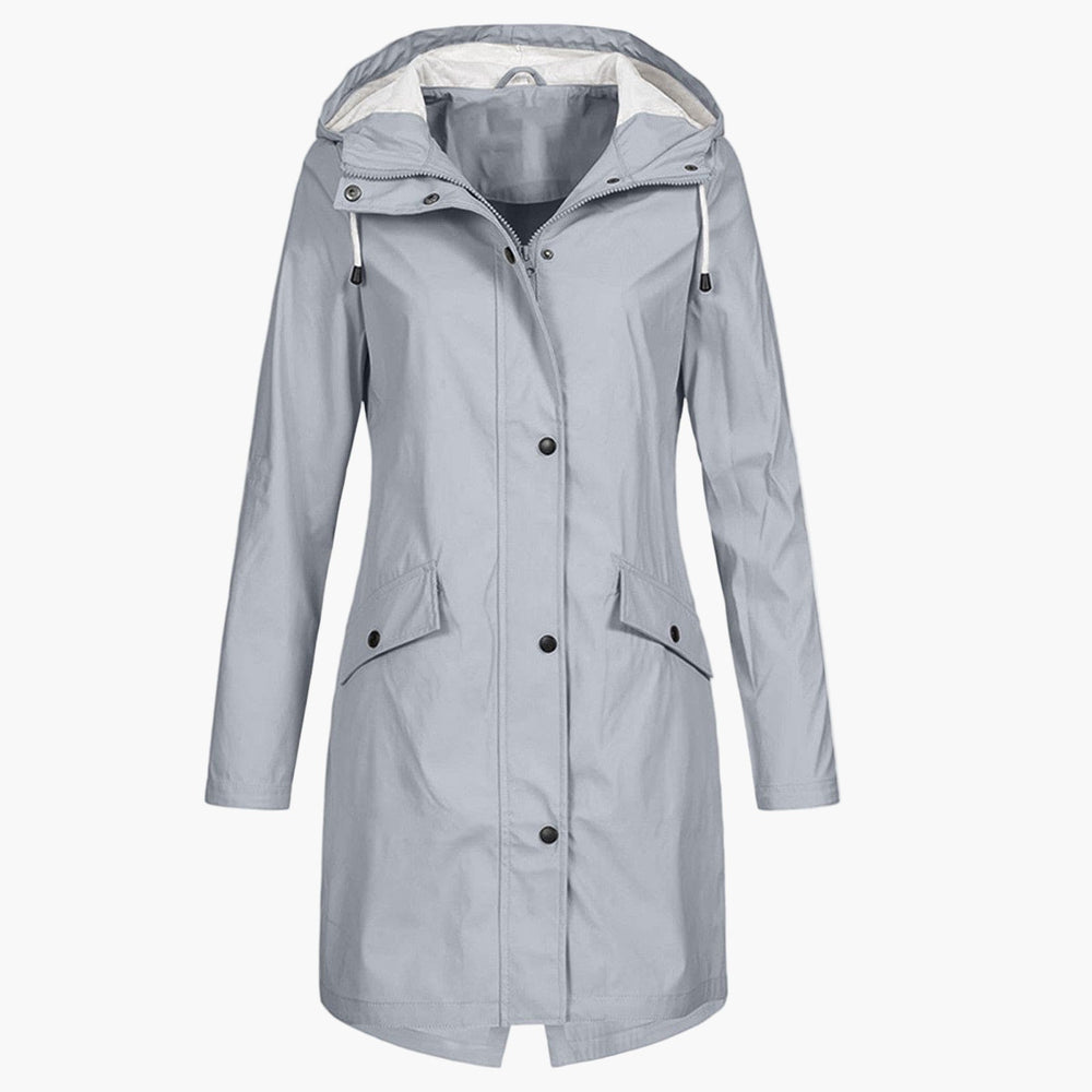 Ellery | Lange Kapuzen-Regenjacke für Damen