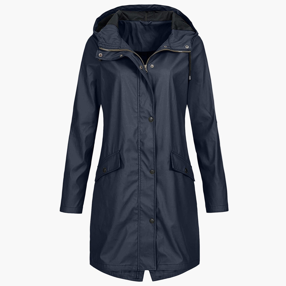 Ellery | Lange Kapuzen-Regenjacke für Damen