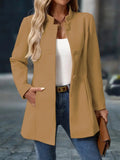 Etta | Women's Stand Collar Fitted Blazer
