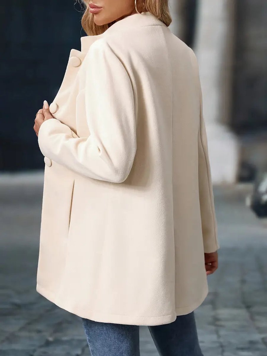 Etta | Women's Stand Collar Fitted Blazer