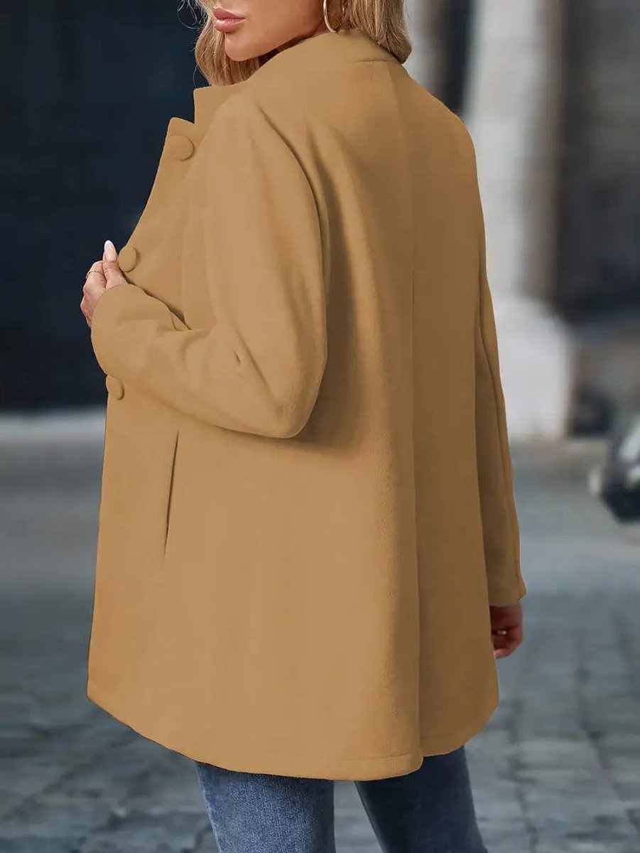 Etta | Women's Stand Collar Fitted Blazer
