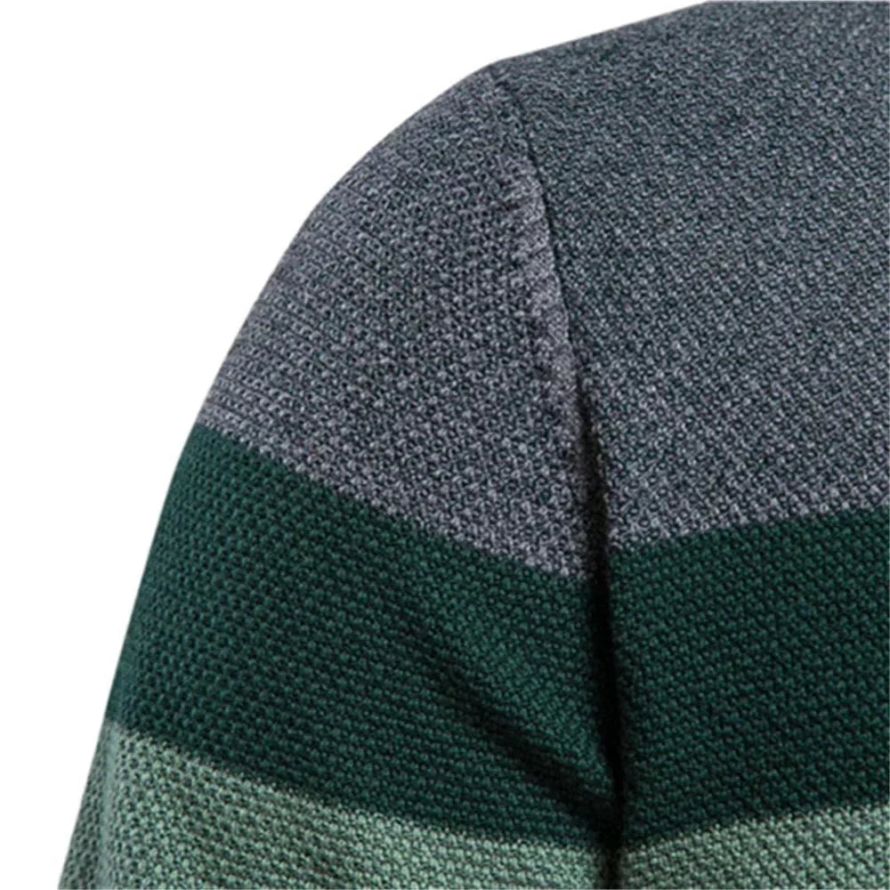 Everett | Herren-Strickpullover aus Baumwolle im Colorblock-Design