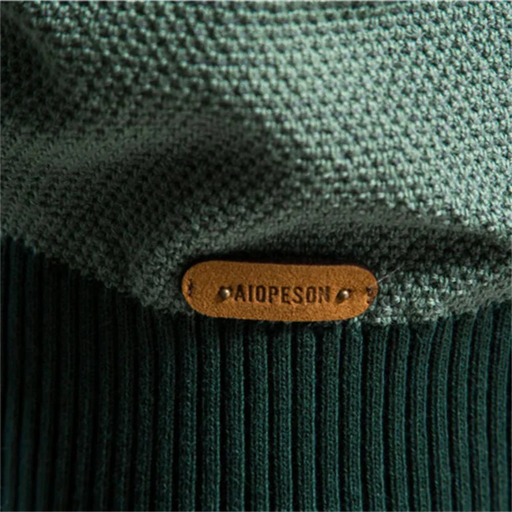 Everett | Herren-Strickpullover aus Baumwolle im Colorblock-Design