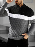 Ferdinand | Men's Color Block Henley Sweater