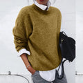 Florence | Weicher Strickpullover für Damen mit Rundhalsausschnitt